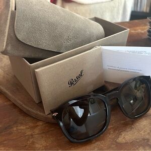 Persol Dark Brown Sunglasses PO0082S
